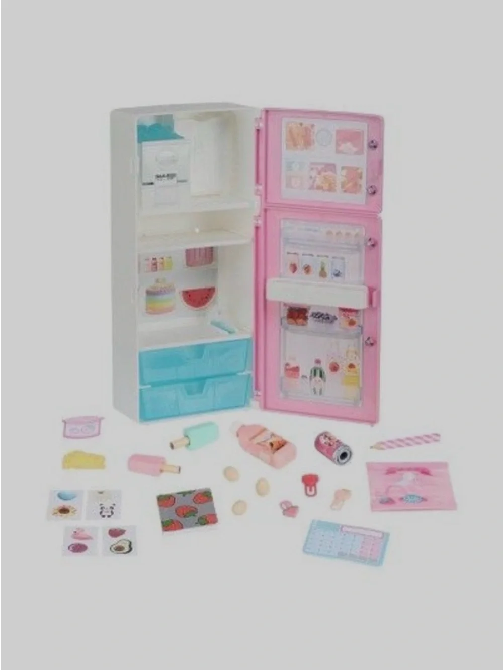 Real Littles Mini Fridge Desktop Caddy 20+ Surprise Stationary Back to School